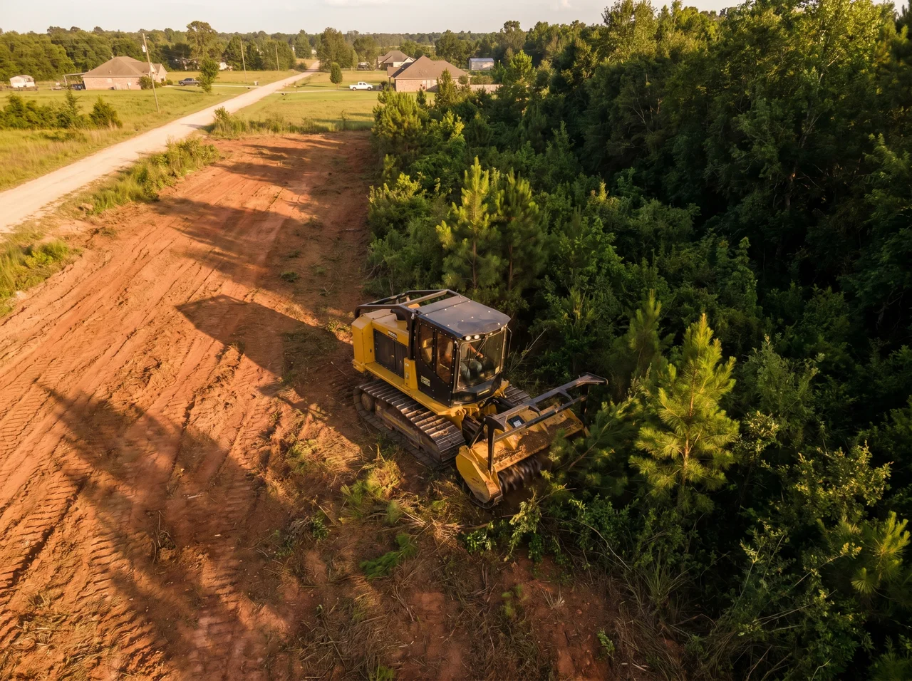 Land Clearing in Baton Rouge, Louisiana