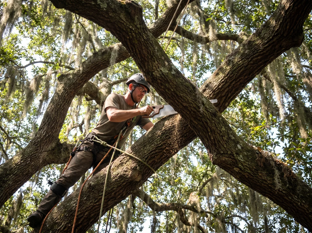 Tree Cabling & Bracing in Baton Rouge, Louisiana